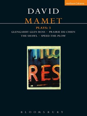 cover image of Mamet Plays, 3